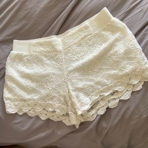 Miss Me Crochet Shorts